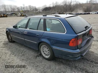 1999 BMW 5 Series 528iAt with VIN WBADP6339XBV60648, listed as a Copart auction lot 52637565 with 207,862 mi miles and Clean Title. Bid and sale history available at carsss.com. Image 2.