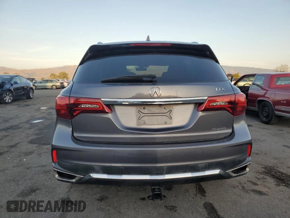 2018 Acura MDX w/Advance/Entertainment Pkg with VIN 5J8YD4H90JL004097, listed as a Copart auction lot 84646394 with 72,098 mi miles and Salvage Title. Bid and sale history available at carsss.com. Image 6.