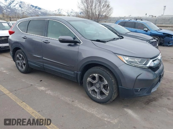 2018 Honda CR-V EX-L with VIN 7FARW2H81JE102703, listed as a IAAI auction lot 41797016 with 77,792 mi miles. Bid and sale history available at carsss.com. Image 1.