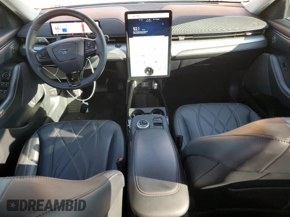 2022 Ford Mustang Mach-E California Route 1 with VIN 3FMTK2SU2NMA12766, listed as a Copart auction lot 46367135 with 22,549 mi miles and Salvage title. Bid and sale history available at DreamBid. Image 8.