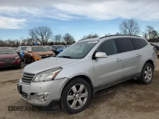 2016 Chevrolet Traverse LTZ with VIN 1GNKVJKDXGJ101509, listed as a Copart auction lot 46420915 with 184,787 mi miles and Salvage Title. Bid and sale history available at DreamBid. Image 1.