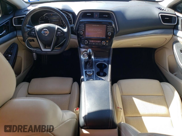 2016 Nissan Maxima SL with VIN 1N4AA6AP3GC396133, listed as a Copart auction lot 46754095 with 138,355 mi miles and Salvage Title. Bid and sale history available at DreamBid. Image 8.
