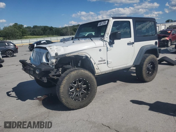 2018 Jeep Wrangler Sport S z VIN 1C4GJWAG7JL928432, wystawiony jako Copart lot #58012295 z przebiegiem 87 104 mil mil oraz Szkoda całkowita • Salvage title. Historia ofert i sprzedaży dostępna na DreamBid. Obrazek 1.