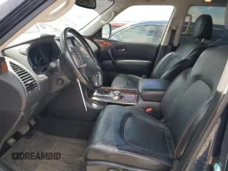 2019 Nissan Armada SV with VIN JN8AY2NC1K9582074, listed as a Copart auction lot 60835014 with 97,667 mi miles and Salvage Title. Bid and sale history available at carsss.com. Image 7.