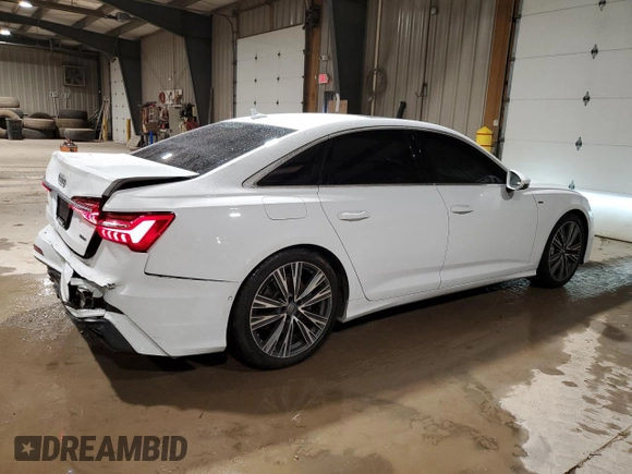 2020 Audi A6 Premium Plus z VIN WAUL2BF21LN066766, wystawiony jako Copart lot #83187604 z przebiegiem 61 636 mil mil oraz Szkoda całkowita • Salvage title. Historia ofert i sprzedaży dostępna na DreamBid. Obrazek 3.