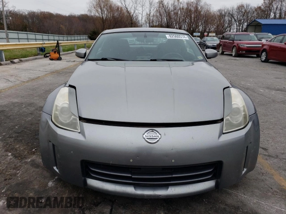 2006 Nissan 350Z Touring with VIN JN1AZ34D76M330778, listed as a Copart auction lot 82560514 with 93,590 mi miles and Salvage Title. Bid and sale history available at carsss.com. Image 5.