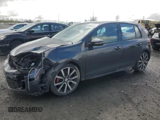 2012 Volkswagen GTI Autobahn with VIN WVWHD7AJXCW275450, listed as a Copart auction lot 51241625 with 119,270 mi miles and Salvage title. Bid and sale history available at DreamBid. Image 1.