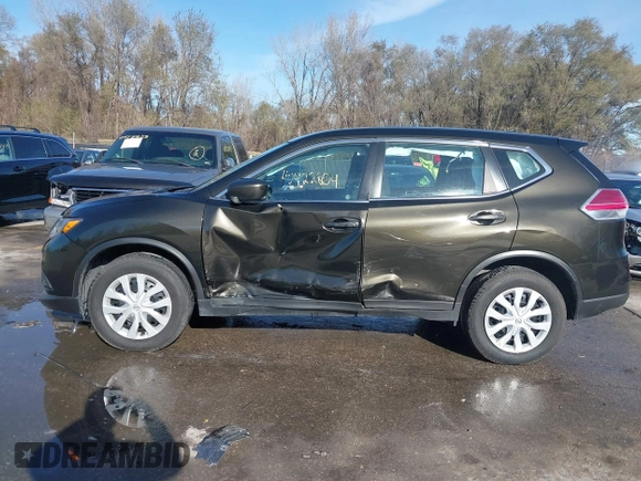 2016 Nissan Rogue SV with VIN KNMAT2MV4GP682301, listed as a IAAI auction lot 40922804 with 69,380 mi miles. Bid and sale history available at carsss.com. Image 14.