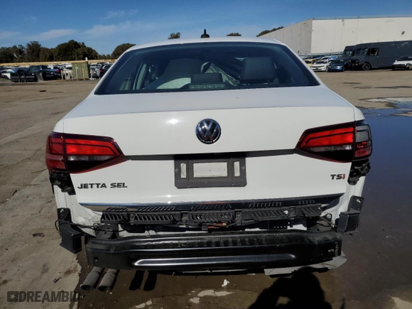 2017 Volkswagen Jetta 1.8T SEL with VIN 3VWL17AJ8HM407371, listed as a Copart auction lot 44556155 with 74,640 mi miles and Salvage Title. Bid and sale history available at carsss.com. Image 6.