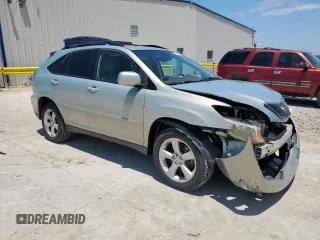 2005 Lexus RX 330 with VIN 2T2GA31UX5C027794, listed as a Copart auction lot 61341445 with 136,514 mi miles and Salvage title. Bid and sale history available at DreamBid. Image 4.