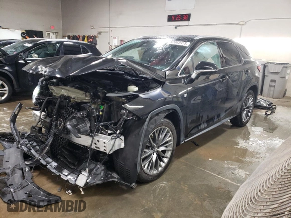 2020 Lexus RX 350 F Sport Performance with VIN 2T2YZMDA5LC257762, listed as a Copart auction lot 52093915 with 43,246 mi miles and Salvage title. Bid and sale history available at DreamBid. Image 1.
