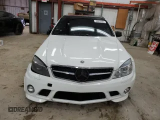 2010 Mercedes-Benz C 63 AMG with VIN WDDGF7HBXAF431638, listed as a Copart auction lot 44015185 with 112,912 mi miles and Salvage Title. Bid and sale history available at carsss.com. Image 5.
