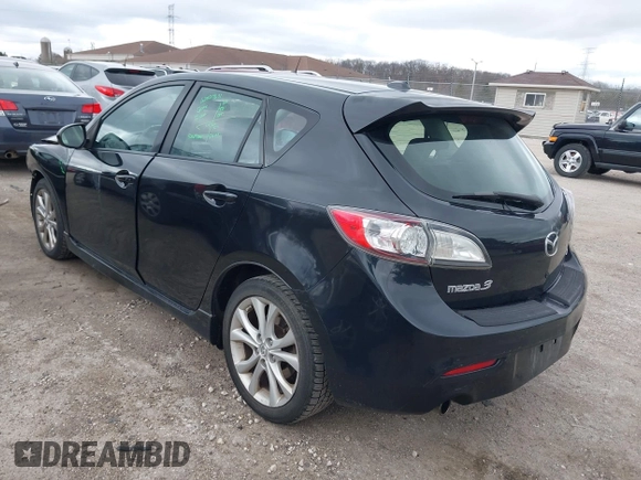 2010 Mazda 3 s Grand Touring with VIN JM1BL1H55A1324093, listed as a IAAI auction lot 41971396 with 138,977 mi miles. Bid and sale history available at carsss.com. Image 3.