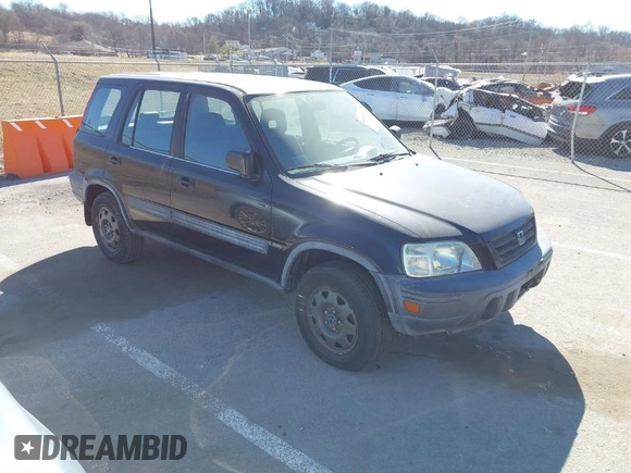 1999 Honda CR-V LX with VIN JHLRD184XXC046133, listed as a IAAI auction lot 41696784 with 236,532 mi miles. Bid and sale history available at carsss.com. Image 1.