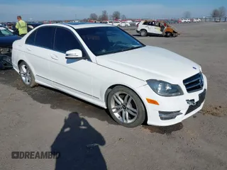 2014 Mercedes-Benz C-Class C 300 Sport with VIN WDDGF8AB5ER324999, listed as a IAAI auction lot 41498311 with 133,914 mi miles. Bid and sale history available at carsss.com. Image 1.