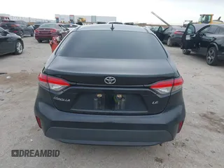 2020 Toyota Corolla LE with VIN 5YFEPRAE0LP021439, listed as a IAAI auction lot 41278038 with 138,614 mi miles. Bid and sale history available at carsss.com. Image 16.
