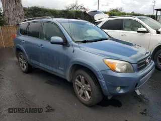 2008 Toyota RAV4 Sport with VIN JTMBK32V585043843, listed as a Copart auction lot 49446975 with 239,523 mi miles and Salvage Title. Bid and sale history available at carsss.com. Image 4.