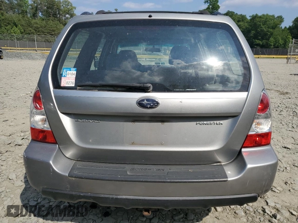2007 Subaru Forester X with VIN JF1SG63647H727408, listed as a Copart auction lot 59425444 with 152,370 mi miles and Clean Title. Bid and sale history available at carsss.com. Image 6.