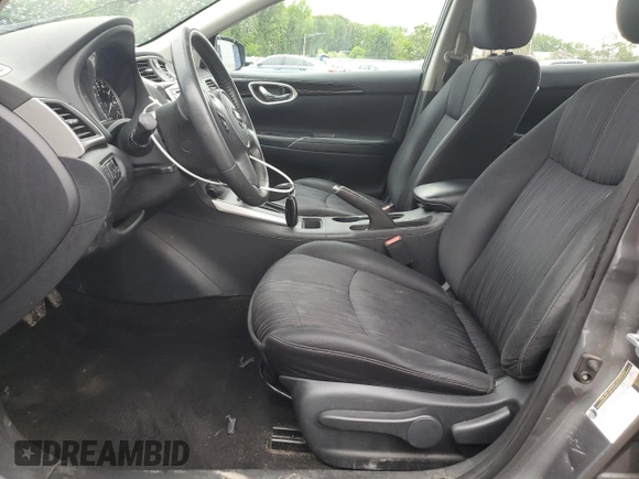 2017 Nissan Sentra S with VIN 3N1AB7AP4HY210804, listed as a Copart auction lot 57949175 with 145,154 mi miles and Salvage title. Bid and sale history available at DreamBid. Image 7.