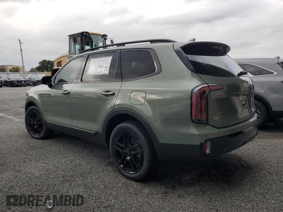 2024 Kia Telluride SX X-Line with VIN 5XYP5DGC2RG555644, listed as a Copart auction lot 81034464 with 14 mi miles and Salvage Title. Bid and sale history available at carsss.com. Image 2.