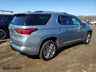 2023 Chevrolet Traverse High Country with VIN 1GNEVNKW9PJ311685, listed as a Copart auction lot 46039645 with 11,282 mi miles and Salvage Title. Bid and sale history available at carsss.com. Image 3.