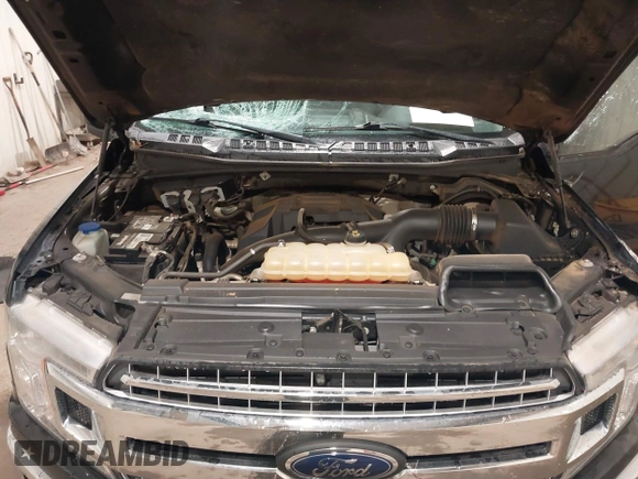 2018 Ford F-150 XL with VIN 1FTEW1EP1JKF22383, listed as a IAAI auction lot 42316339 with 113,052 mi miles and . Bid and sale history available at DreamBid. Image 10.
