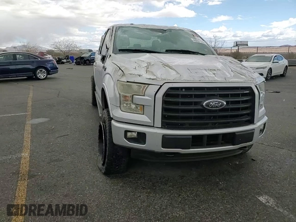 2015 Ford F-150 XLT with VIN 1FTEW1EP5FKE65435, listed as a Copart auction lot 48237125 with Not Provided miles and Salvage Title. Bid and sale history available at DreamBid. Image 10.