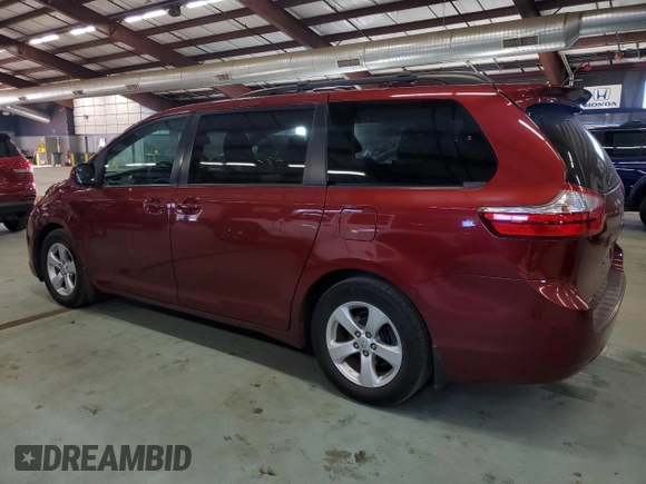 2017 Toyota Sienna LE Auto Access Seat with VIN 5TDKZ3DC0HS837182, listed as a Copart auction lot 88671015 with 415,159 mi miles and Clean Title. Bid and sale history available at carsss.com. Image 2.