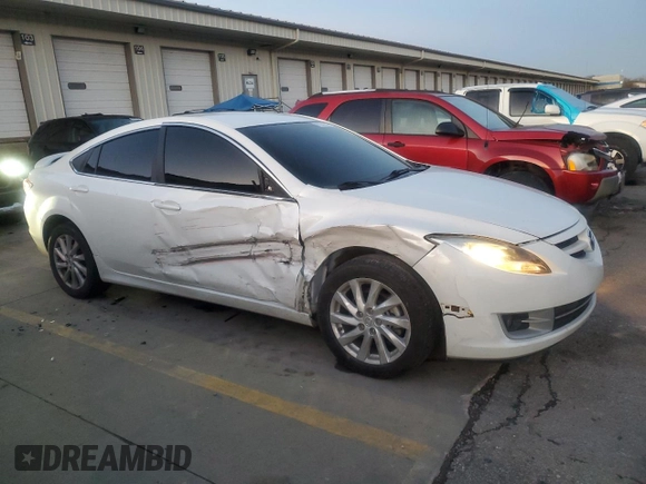 2011 Mazda Mazda6 i Touring with VIN 1YVHZ8CH5B5M24072, listed as a Copart auction lot 85231944 with 107,312 mi miles and Salvage Title. Bid and sale history available at carsss.com. Image 4.