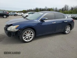 2009 Nissan Maxima S z VIN 1N4AA51E09C808536, wystawiony jako Copart lot #58053625 z przebiegiem 109 349 mil mil oraz Czysty tytuł • Clean title. Historia ofert i sprzedaży dostępna na DreamBid. Obrazek 1.