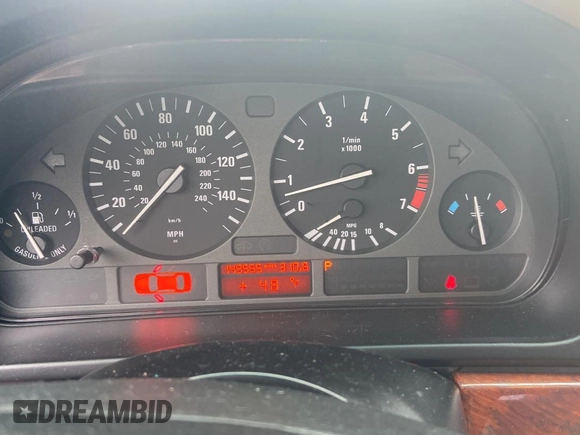 1999 BMW 5 Series 528iA with VIN WBADM6330XBY27989, listed as a Copart auction lot 42428525 with 149,555 mi miles and Clean Title. Bid and sale history available at carsss.com. Image 8.