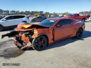 2023 Chevrolet Camaro 1SS with VIN 1G1FF1R74P0101589, listed as a Copart auction lot 88317455 with 11,654 mi miles and Salvage Title. Bid and sale history available at carsss.com. Image 1.