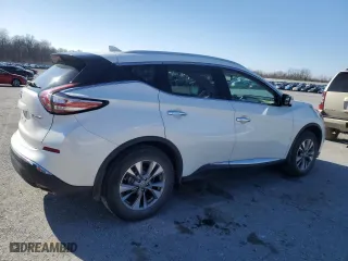 2018 Nissan Murano SL with VIN 5N1AZ2MH6JN190179, listed as a Copart auction lot 48340295 with 44,502 mi miles and Salvage Title. Bid and sale history available at carsss.com. Image 3.