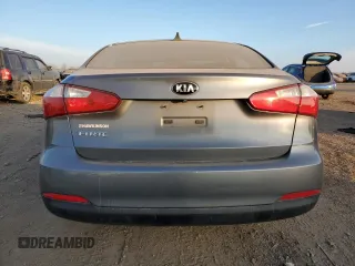2016 Kia Forte LX with VIN KNAFX4A66G5479731, listed as a Copart auction lot 87704475 with 0 mi miles and Salvage Title. Bid and sale history available at carsss.com. Image 6.
