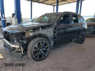2020 BMW X3 M Competition with VIN 5YMTS0C0XL9B25357, listed as a Copart auction lot 62600425 with 48,810 mi miles and Salvage title. Bid and sale history available at DreamBid. Image 1.