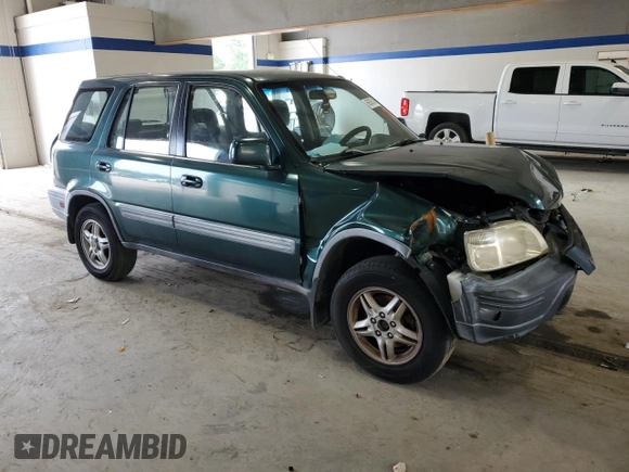 2000 Honda CR-V EX with VIN JHLRD1863YC017642, listed as a Copart auction lot 69393124 with 228,627 mi miles and Salvage Title. Bid and sale history available at carsss.com. Image 4.