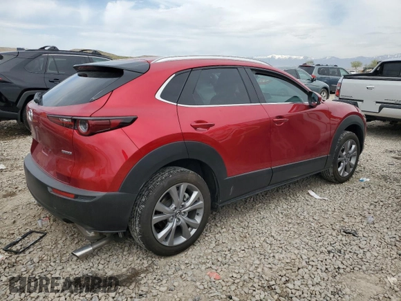 2022 Mazda CX-30 S Select with VIN 3MVDMBBL0NM409577, listed as a Copart auction lot 53976055 with 11,244 mi miles and Salvage Title. Bid and sale history available at DreamBid. Image 3.