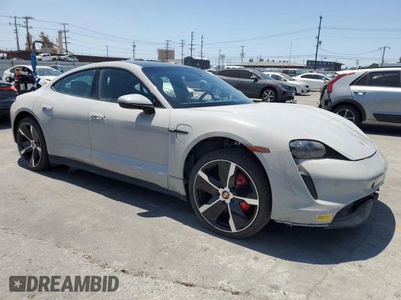 2022 Porsche Taycan 4S с VIN WP0AB2Y17NSA43448, выставлен на аукционе Copart как лот 65473545 с пробегом 5 222 миль миль и Чистый • Clean title. История ставок и продаж доступна на DreamBid. Изображение 4.