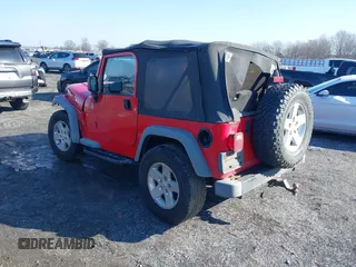 2005 Jeep Wrangler X with VIN 1J4FA39S95P385581, listed as a IAAI auction lot 41333338 with 150,010 mi miles and . Bid and sale history available at DreamBid. Image 3.