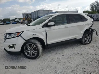 2017 Ford Edge Titanium z VIN 2FMPK3K90HBB12423, wystawiony jako Copart lot #58130445 z przebiegiem 114 220 mil mil oraz Szkoda całkowita • Salvage title. Historia ofert i sprzedaży dostępna na DreamBid. Obrazek 1.