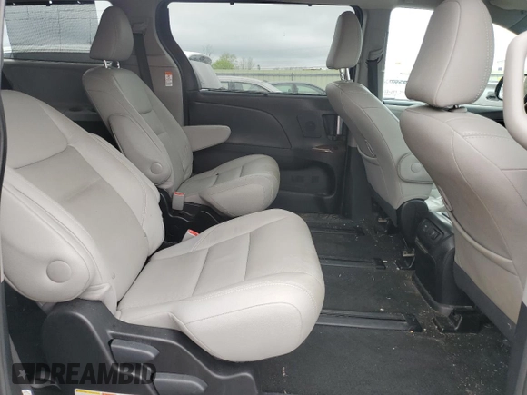 2017 Toyota Sienna XLE with VIN 5TDDZ3DC1HS175704, listed as a Copart auction lot 55289975 with 111,095 mi miles and Salvage Title. Bid and sale history available at DreamBid. Image 10.