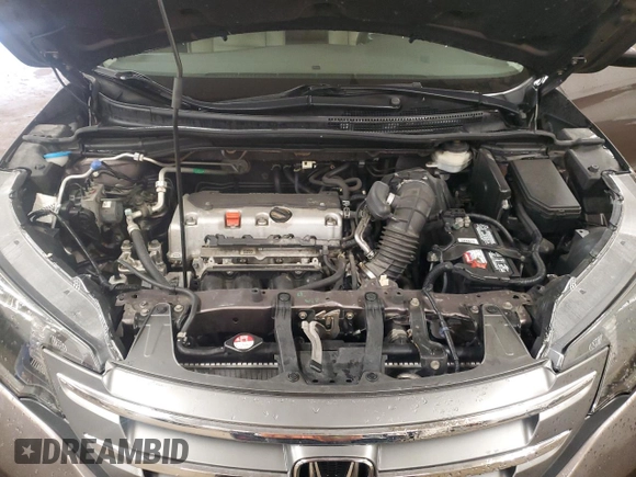 2012 Honda CR-V EX-L with VIN 5J6RM4H76CL010422, listed as a Copart auction lot 57887905 with 166,990 mi miles and Salvage title. Bid and sale history available at DreamBid. Image 12.