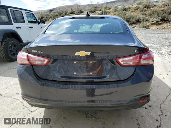 2022 Chevrolet Malibu LT with VIN 1G1ZD5ST7NF130483, listed as a Copart auction lot 52500825 with 52,220 mi miles and Non Repairable. Bid and sale history available at DreamBid. Image 6.
