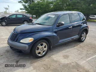 2001 Chrysler PT Cruiser with VIN 3C8FY4BB51T578123, listed as a Copart auction lot 67034724 with 112,343 mi miles and Salvage Title. Bid and sale history available at DreamBid. Image 1.