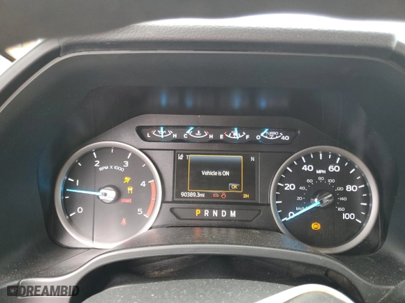 2020 Ford Super Duty F-250 SRW XL with VIN 1FT7W2BT5LED35536, listed as a Copart auction lot 51801795 with 90,389 mi miles and Salvage Title. Bid and sale history available at carsss.com. Image 9.