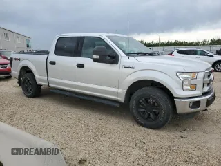 2016 Ford F-150 XLT with VIN 1FTFW1EG6GKD67391, listed as a Copart auction lot 64252135 with 37,278 mi miles and Salvage title. Bid and sale history available at DreamBid. Image 4.
