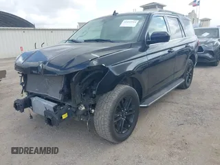 2022 Ford Expedition XLT with VIN 1FMJU1HT1NEA48772, listed as a IAAI auction lot 42442514 with 33,585 mi miles and . Bid and sale history available at DreamBid. Image 2.