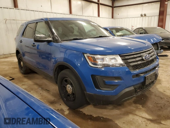 2019 Ford Police Interceptor Utility z VIN 1FM5K8AT2KGB15728, wystawiony jako Copart lot #47269075 z przebiegiem 101 595 mil mil oraz Czysty tytuł • Clean title. Historia ofert i sprzedaży dostępna na DreamBid. Obrazek 4.