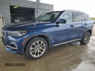 2021 BMW X5 xDrive40i with VIN 5UXCR6C0XM9G02456, listed as a Copart auction lot 63349365 with 21,086 mi miles and Clean title. Bid and sale history available at DreamBid. Image 1.