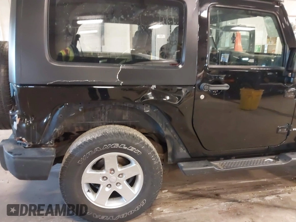 2007 Jeep Wrangler X with VIN 1J8FA24167L230763, listed as a IAAI auction lot 41876090 with 130,136 mi miles and . Bid and sale history available at carsss.com. Image 6.